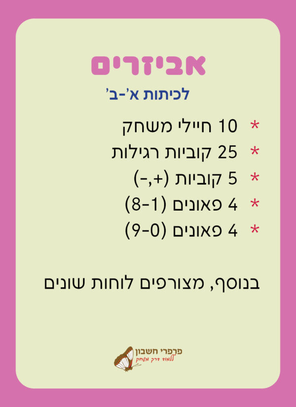 ⁦ערכה אישית למורה לכיתות א'-ב'⁩ – תמונה ⁦3⁩