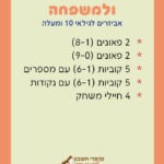 מדבקה 8-11 המארז למשפחה6